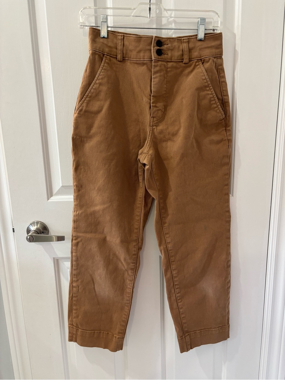 2/$15 Everlane Women’s Organic Cotton Chinos in Caramel Brown size 2